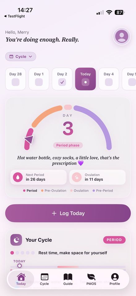 Mensy app